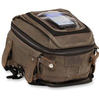 Image of B15-1010D - Burly Voyager Magnetic Universal Motorcycle Tank Bag - Brown