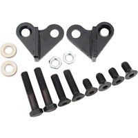 Image of B28-279 - Burly Rear Lowering Kit For Harley Davidson FLHR 1340 1997-1998 Rear Lowers 25.40 mm (1.00") - Black