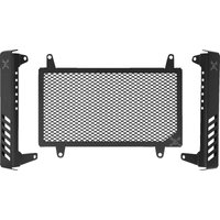 Image of B10-3009B - Burly Slash Cut Radiator Guards Set For Honda CMX 1100 Rebel 2021-2024 - Black