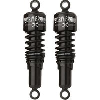 B28-1200B - Burly Slammer Shocks For Harley Davidson XL 1200 C 1996-2003 Rear 267.00 mm (10.50") - Black