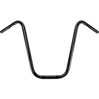 Image of B28-339 - Burly 1" Narrow Bottom Ape Hanger Handlebar For Harley Davidson XL 1200 C 2007-2020 40.5 cm (16") - Black