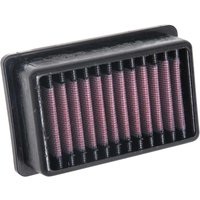 Image of MG-8516 - K&N High Flow Air Filter For Moto Guzzi NEVADA 750 1991-2013 - Black/Red