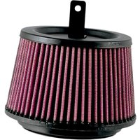 SU-4506 - K&N High Flow Air Filter For Suzuki LT-R 450 2X4 2006-2009 - Black/Red