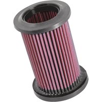 DU-1006 - K&N High Flow Air Filter For Ducati GT 1000 2006-2010 - Black/Red