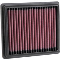 PL-1219 - K&N High Flow Air Filter For Indian FTR 1200 2019-2020 - Black/Red