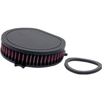 YA-1199 - K&N High Flow Air Filter For Yamaha XVS 1100 1999-2002 - Black/Red