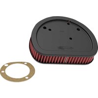 Image of HD-1611 - K&N High Flow Air Filter For Harley Davidson FLS 1690 2012-2015 - Red/Silver