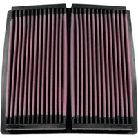 DU-9098 - K&N High Flow Air Filter For Ducati Monster 400 2001-2005 - Black/Red