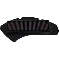 YA-1215 - K&N High Flow Air Filter For Yamaha GPD 125 2015-2021 - Black/Red