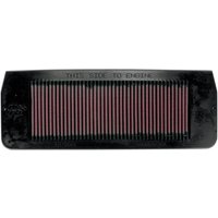 TB-9091 - K&N High Flow Air Filter For Triumph Daytona 1000 1992 - Black/Red