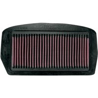 Image of YA-6004 - K&N High Flow Air Filter For Yamaha FZ6 600 N 2004-2008 - Black/Red