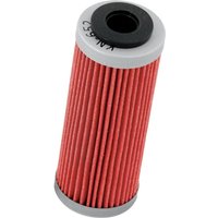 KN-652 - K&N Performance Oil Filter For Gas Gas EC250F 2021-2023 - Red/Silver