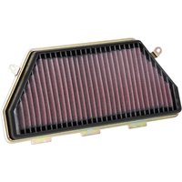 Image of HA-1017 - K&N High Flow Air Filter For Honda CBR 1000 RR 2017-2019 - Black/Red