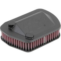 Image of YA-9514 - K&N High Flow Air Filter For Yamaha SCR 950 2017-2021 - Black/Red