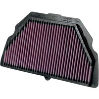 HA-6001 - K&N High Flow Air Filter For Honda CBR 600 F 2001-2007 - Black/Red