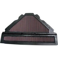 Image of YA-6096 - K&N High Flow Air Filter For Yamaha YZF 600 R 1996-2002 - Black/Red