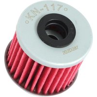 Image of KN-117 - K&N Catridge Oil Filter For Honda C 125 2022-2024 - Red