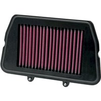 TB-8011 - K&N High Flow Air Filter For Triumph Tiger 800 2011-2014 - Black/Red