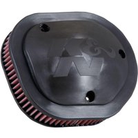 PL-1814 - K&N High Flow Air Filter For Indian Chief 111 2014-2020 - Black/Red