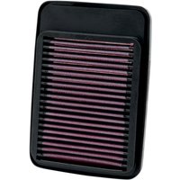 SU-6505 - K&N High Flow Air Filter For Suzuki GSF 1200 2006 - Black/Red