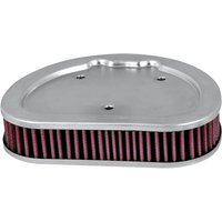 HD-1508 - K&N High Flow Air Filter For Harley Davidson FLHR 1584 2007-2008 - Red/Silver