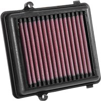 Image of HA-9916 - K&N High Flow Air Filter For Honda CRF1000 L 2016-2019 - Black/Red