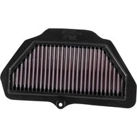 KA-1016R - K&N High Flow Air Filter For Kawasaki ZX-10 R 1000 2016-2024 - Black/Red