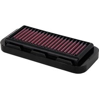 PL-1720 - K&N High Flow Air Filter For Indian Challenger 108 2020-2024 - Black/Red