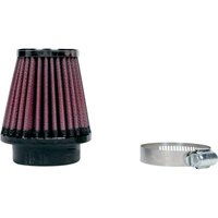 Image of RC-1090 - K&N Universal Clamp On Air Filter For Yamaha XVS 650 1996-2003 - Black/Red
