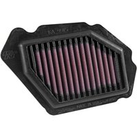 KA-9915 - K&N High Flow Air Filter For Kawasaki H2 1000 2018-2020 - Black/Red