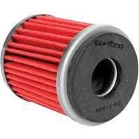 Image of KN-141 - K&N Performance Oil Filter For HM Moto City 125 2012-2013 - Red/Silver