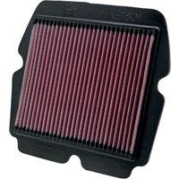 Image of HA-1801 - K&N High Flow Air Filter For Honda GL 1800 2001-2017 - Black/Red