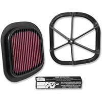 KT-4511XD - K&N Xstream High Flow Air Filter For KTM EXC125 2012-2016 - Black/Red