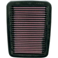 SU-6000 - K&N High Flow Air Filter For Suzuki GSF 1200 2000-2005 - Black/Red