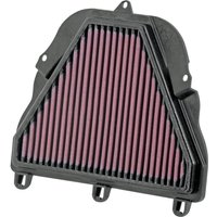 TB-6706 - K&N High Flow Air Filter For Triumph Daytona 675 2006-2012 - Black/Red