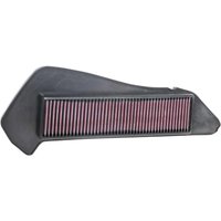 Image of YA-2918 - K&N High Flow Air Filter For Yamaha CZD 300 A 2017-2022 - Black/Red