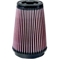 Image of YA-3502 - K&N High Flow Air Filter For Yamaha YFZ350 1987-2006 - Black/Red