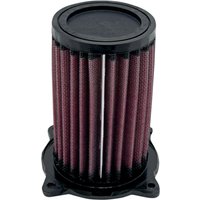 SU-5589 - K&N High Flow Air Filter For Suzuki GS 500 E 1989-2007 - Black/Red