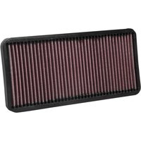 AL-1015 - K&N High Flow Air Filter For Aprilia RSV4 1000 FW-GP 2019-2020 - Black/Red