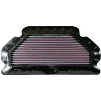 KA-6003 - K&N High Flow Air Filter For Kawasaki ZX-6 R 636 2003-2004 - Black/Red