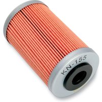 Image of KN-155 - K&N Performance Oil Filter For Husqvarna 701 Enduro 2016-2024 - Orange/Silver