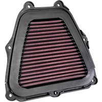 YA-4518XD - K&N Xstream High Flow Air Filter For Yamaha YZF250 2019-2023 - Black/Red