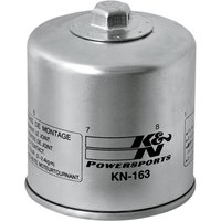 KN-163 - K&N Performance Oil Filter For BMW K 100 1982-1990 - Chrome