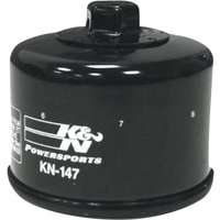 Image of KN-147 - K&N Performance Oil Filter For Arctic Cat Bearcat 7000 2017 - Black