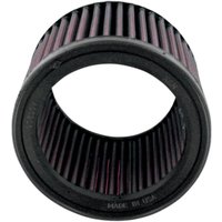 Image of AL-1001 - K&N High Flow Air Filter For Moto Guzzi Breva 1100 2004-2007 - Black/Red