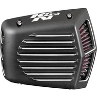 RK-3955 - K&N Street Metal Air Intake Kit For Harley Davidson FLDE 1750 2018-2020 - Black
