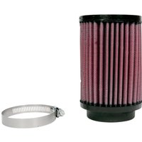 RU-0810 - K&N Universal Clamp On Air Filter For Yamaha TDM 850 1997-1998 - Black/Red