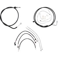 4861171 - Magnum Shielding XR Handlebar Cable Install Kit For Harley Davidson FLH 1868 2021 30.5 - 35.5cm (12" - 14") - Black