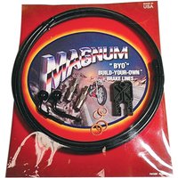 496735A - Magnum Shielding BYO Build-Your-Own Brake Hose Kit For Harley Davidson FLD 1690 2012-2013 Front - Black