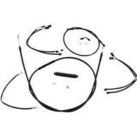 486962 - Magnum Shielding XR Handlebar Cable Install Kit For Harley Davidson FLDE 1750 2018-2020 38 - 43cm (15" - 17") - Black